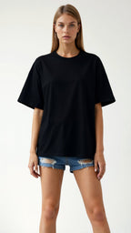 Dames Oversized T-shirt van Katoen – Casual Luxe, Relaxte Pasvorm, Ideaal voor Lente en Zomer Tops Dames 4