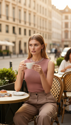 Mouwloze Dames Top met Geribde Stof en Parelversieringen - Elegante Tops Dames voor Casual en Formele Gelegenheden 2