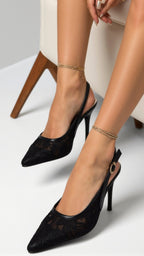 Rachel Laced Heeled Sandals 3